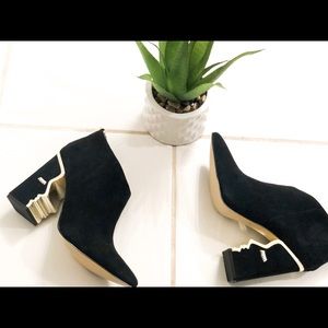 Katy Perry Black Suede Fun Bootie